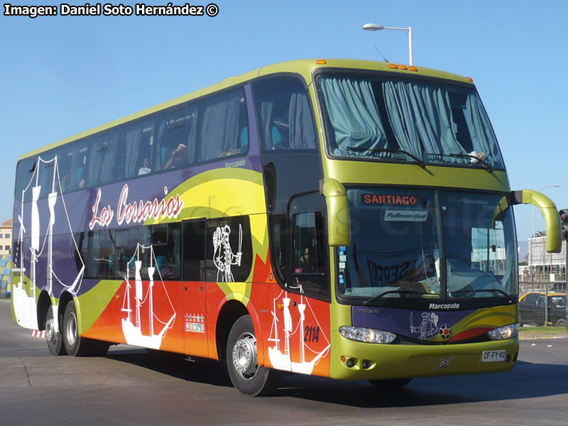 Marcopolo Paradiso G6 1800DD / Volvo B-12R / Los Corsarios