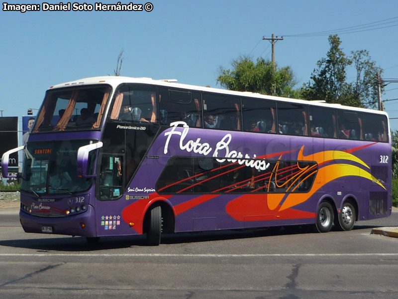 Busscar Panorâmico DD / Mercedes Benz O-500RSD-2442 / Flota Barrios