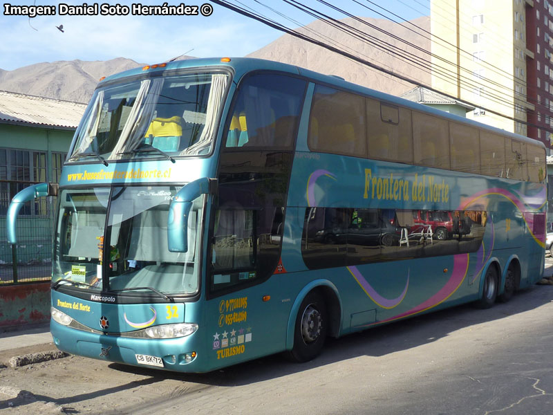 Marcopolo Paradiso G6 1800DD / Volvo B-12R / Frontera del Norte