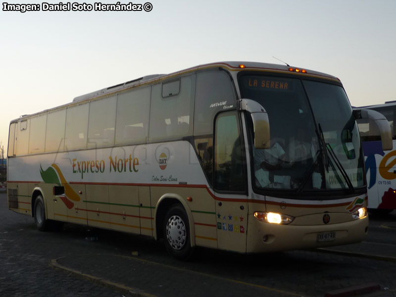 Marcopolo Andare Class 1000 / Mercedes Benz O-400RSE / TACC Vía Choapa