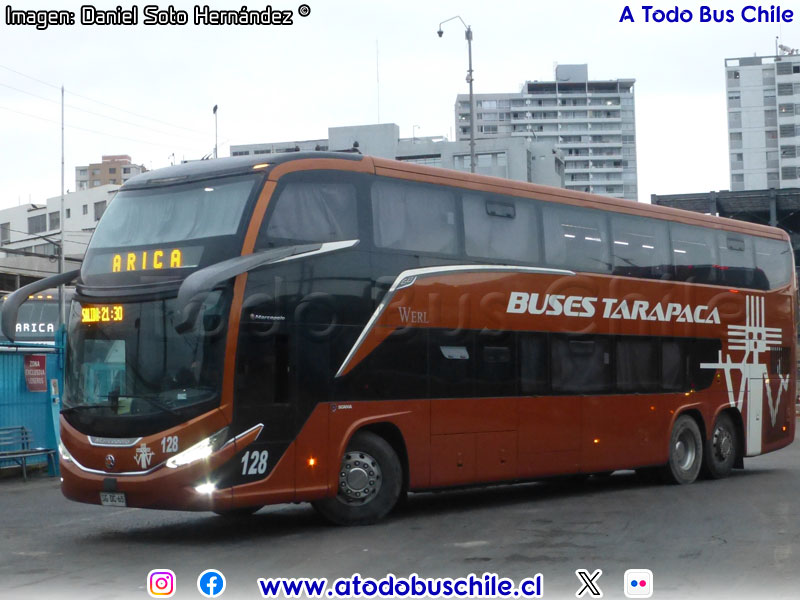 Marcopolo Paradiso G8 1800DD / Scania K-400B eev5 / Buses Tarapacá