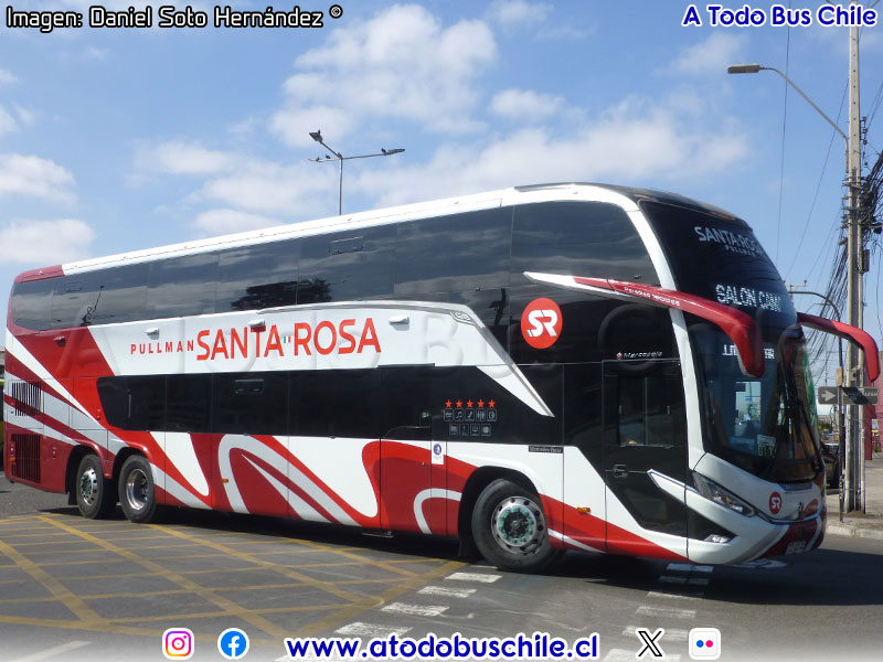 Marcopolo Paradiso G8 1800DD / Mercedes Benz O-500RSD-2448 BlueTec5 / Pullman Santa Rosa