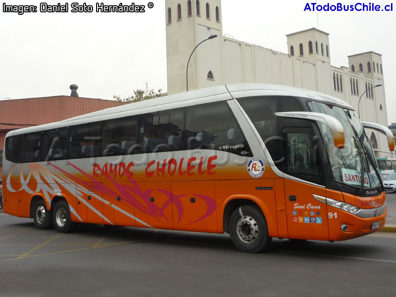 Marcopolo Paradiso G7 1200 / Mercedes Benz O-500RSD-2442 / Ramos Cholele