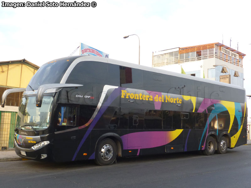 Comil Campione DD / Volvo B-420R Euro5 / Frontera del Norte