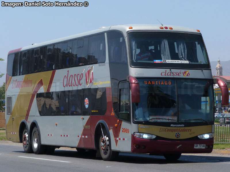 Marcopolo Paradiso G6 1800DD / Volvo B-12R / Los Conquistadores del Sur (Auxiliar Pullman Bus)