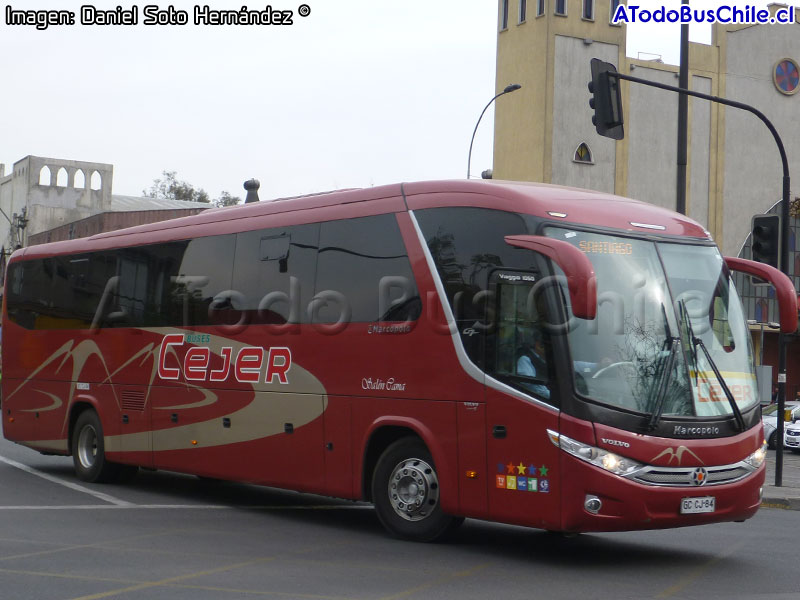 Marcopolo Viaggio G7 1050 / Volvo B-380R Euro5 / Buses CEJER
