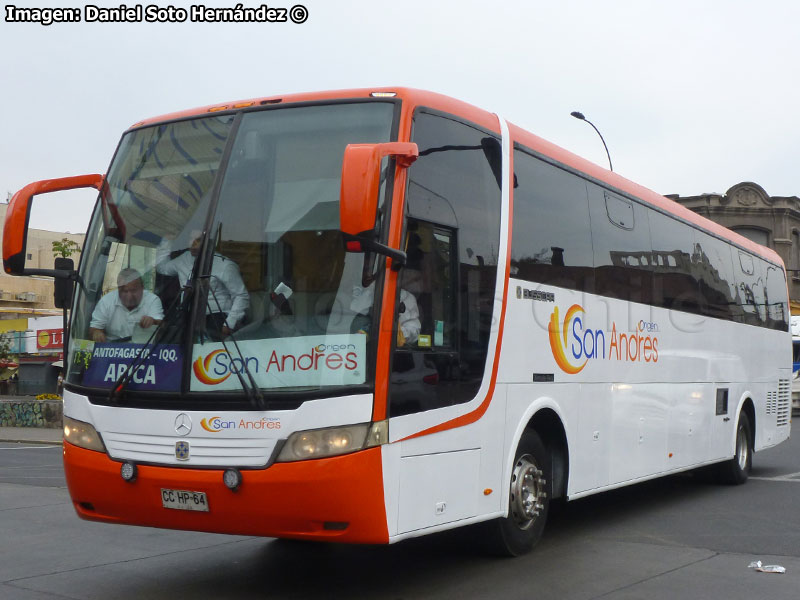 Busscar Vissta Buss LO / Mercedes Benz O-500RS-1836 / Origen San Andrés