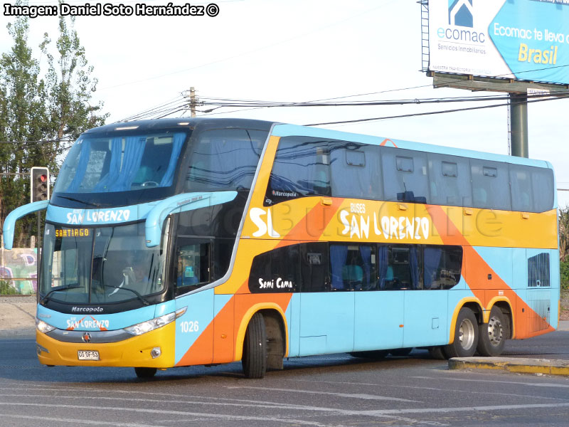 Marcopolo Paradiso G7 1800DD / Scania K-420B / Buses San Lorenzo