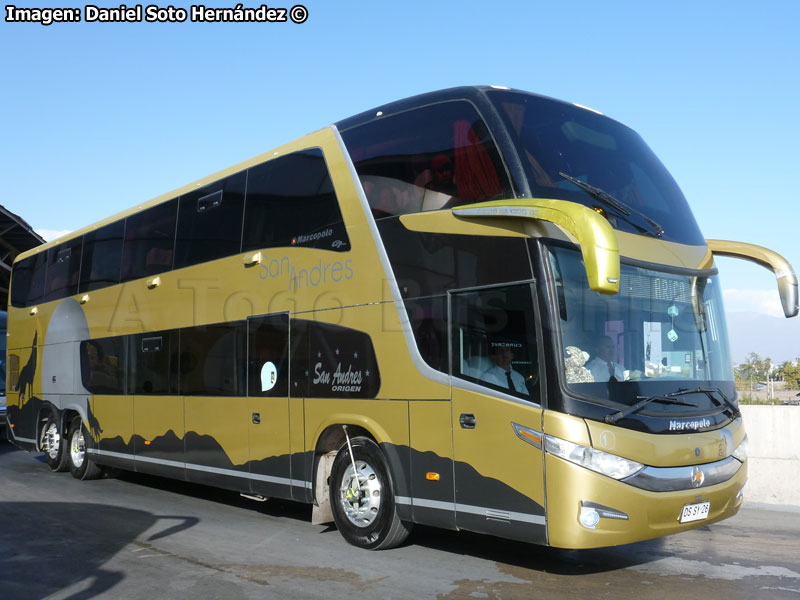 Marcopolo Paradiso G7 1800DD / Scania K-410B / Origen San Andrés