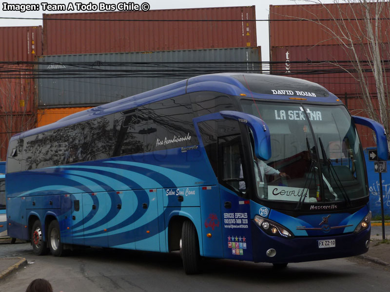 Mascarello Roma 370 / Volvo B-430R / Transportes Rojas e Hijos (Auxiliar Covalle Bus)