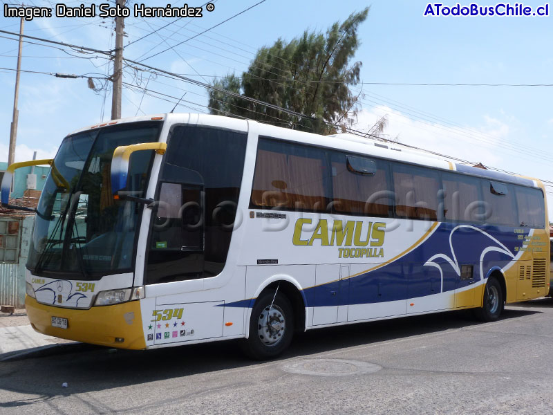 Busscar Vissta Buss LO / Mercedes Benz O-500RS-1836 / Camus Tocopilla