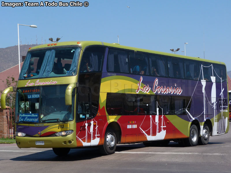 Marcopolo Paradiso G6 1800DD / Volvo B-12R / Los Corsarios