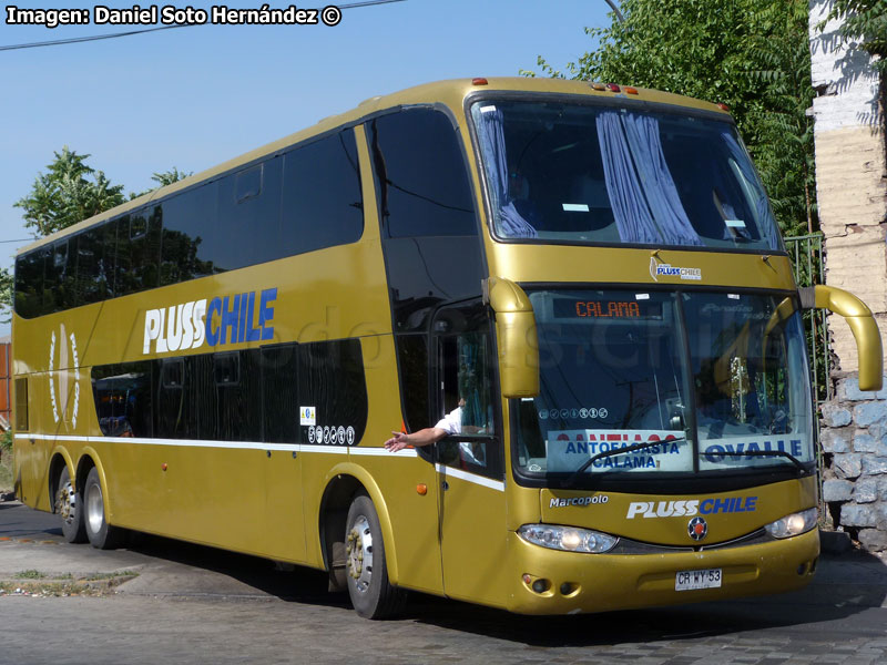 Marcopolo Paradiso G6 1800DD / Scania K-420B / Pluss Chile