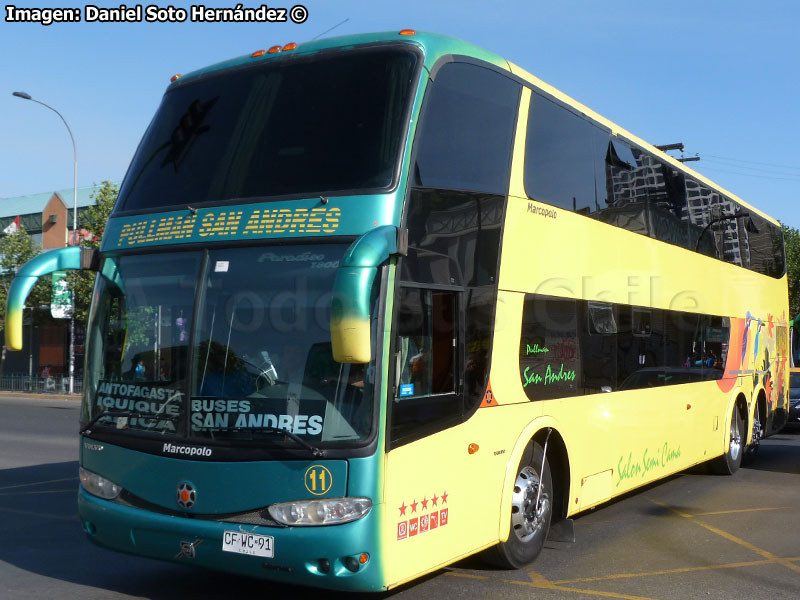 Marcopolo Paradiso G6 1800DD / Volvo B-12R / TSA Pullman San Andrés