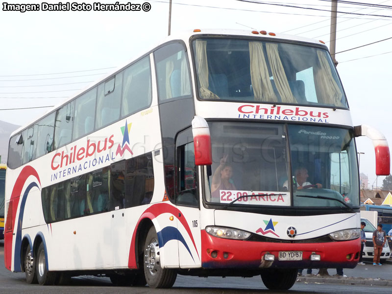 Marcopolo Paradiso G6 1800DD / Scania K-420 / Chile Bus