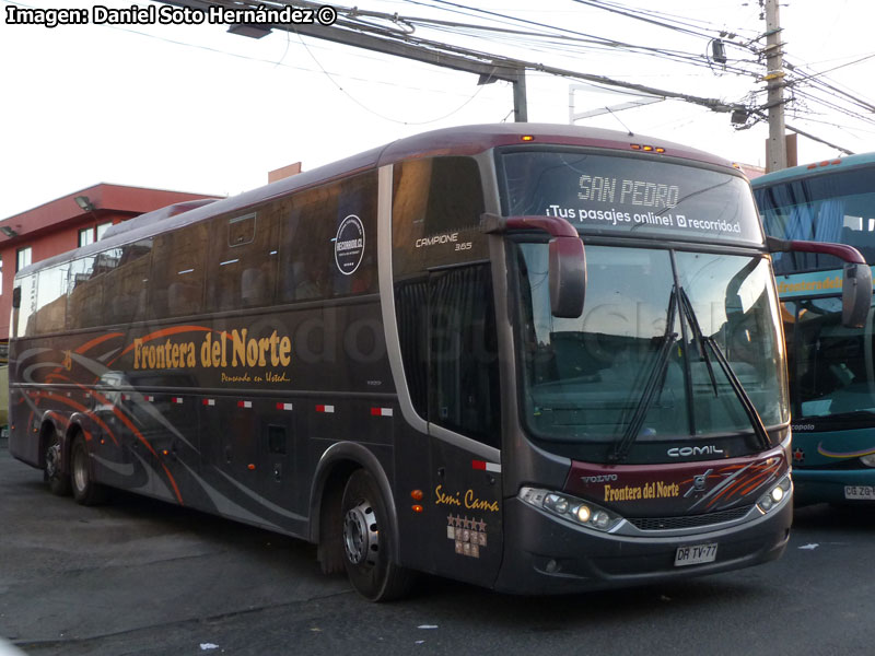 Comil Campione 3.65 / Volvo B-12R / Frontera del Norte