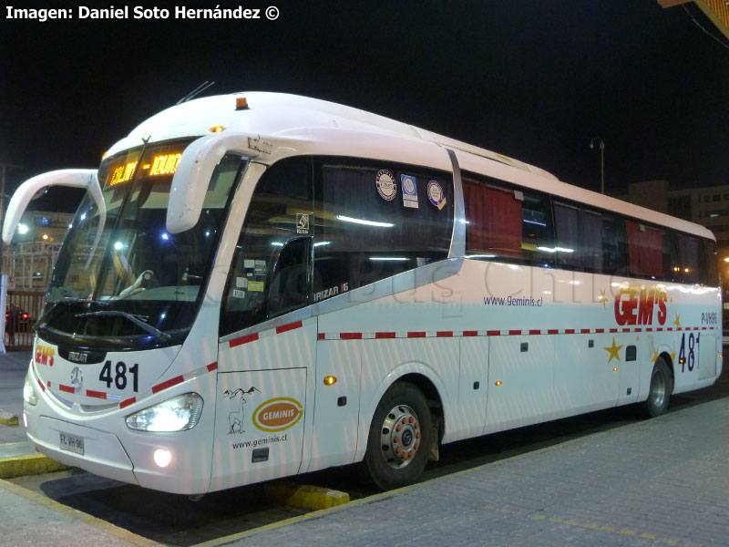 Irizar i6 3.70 / Mercedes Benz OC-500RF-1842 / Vía Géminis S.A.