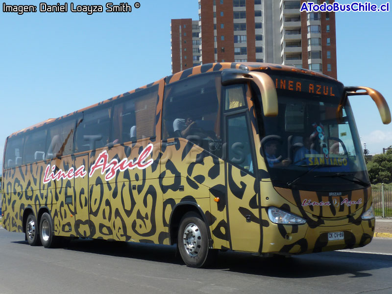 Irizar Century III 3.90 / Mercedes Benz O-500RSD-2442 / Línea Azul