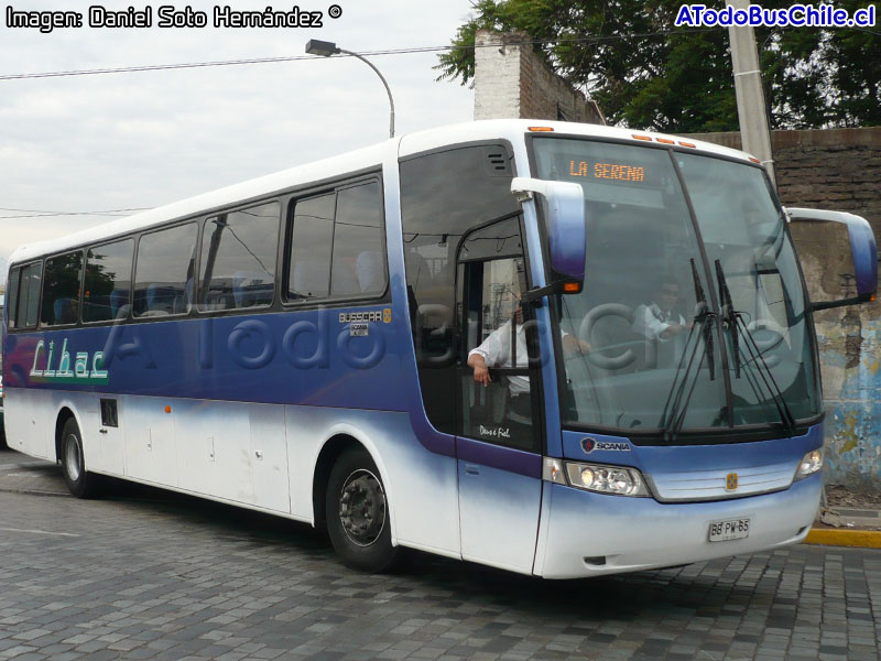 Busscar Vissta Buss LO / Scania K-340 / LIBAC - Línea de Buses Atacama Coquimbo
