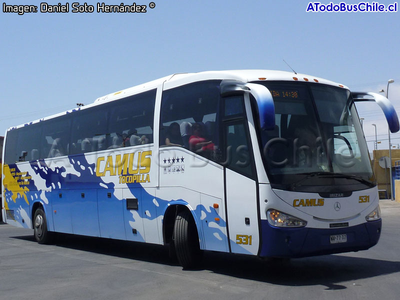 Irizar Century III 3.70 / Mercedes Benz O-500RS-1636 / Camus Tocopilla