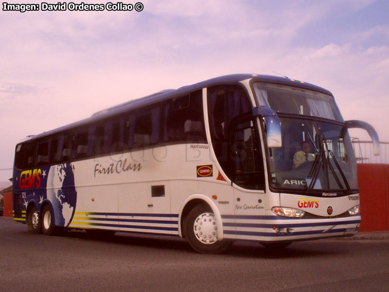 Marcopolo Paradiso G6 1200 / Volvo B-10R / Vía Géminis S.A.