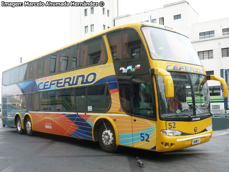 Marcopolo Paradiso G6 1800DD / Mercedes Benz O-400RSD / Empresa Ceferino (Argentina)