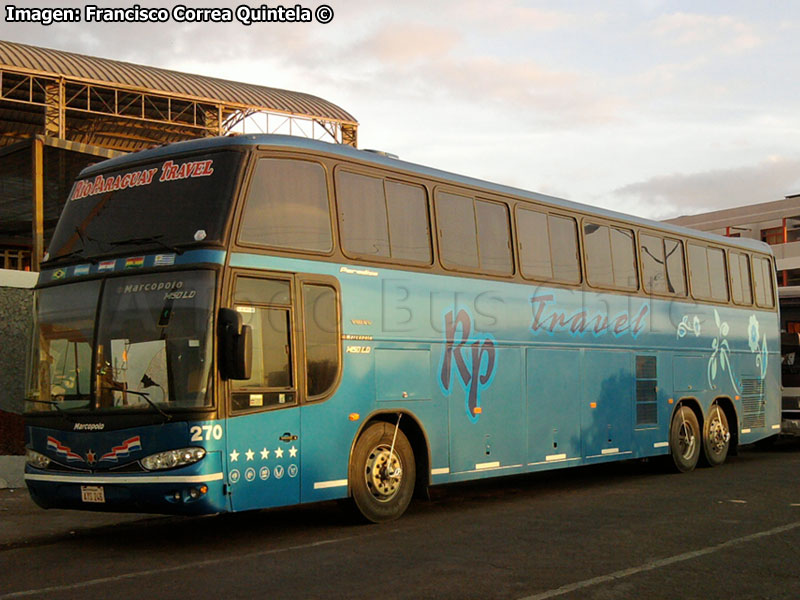 Marcopolo Paradiso GV 1450LD / Volvo B-12B / Río Paraguay Travel (Paraguay)