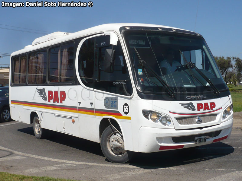 Comil Piá / Agrale MA-8.5TCA / Turismo PAP (Argentina)