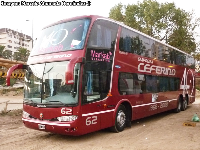Marcopolo Paradiso G6 1800DD / Mercedes Benz O-500RSD-2036 / Empresa Ceferino (Argentina)