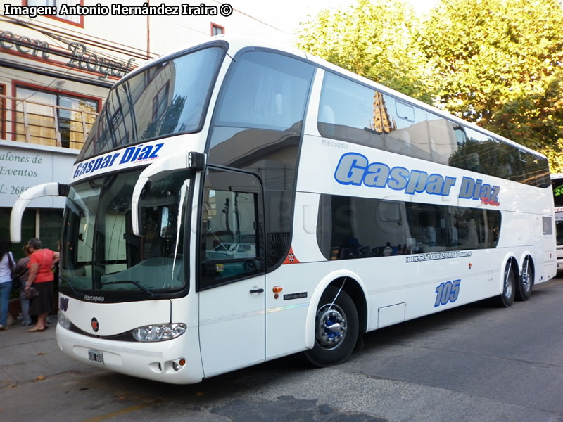 Marcopolo Paradiso G6 1800DD / Mercedes Benz O-500RSD-2436 / Turismo Gaspar Díaz (Argentina)