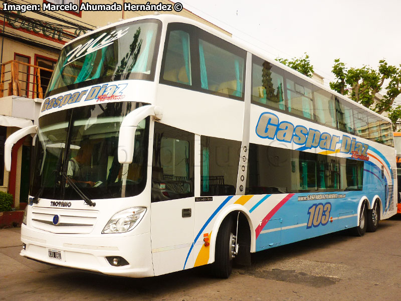 Troyano Calixto DP / Mercedes Benz O-500RSD-2436 / Turismo Gaspar Díaz (Argentina)