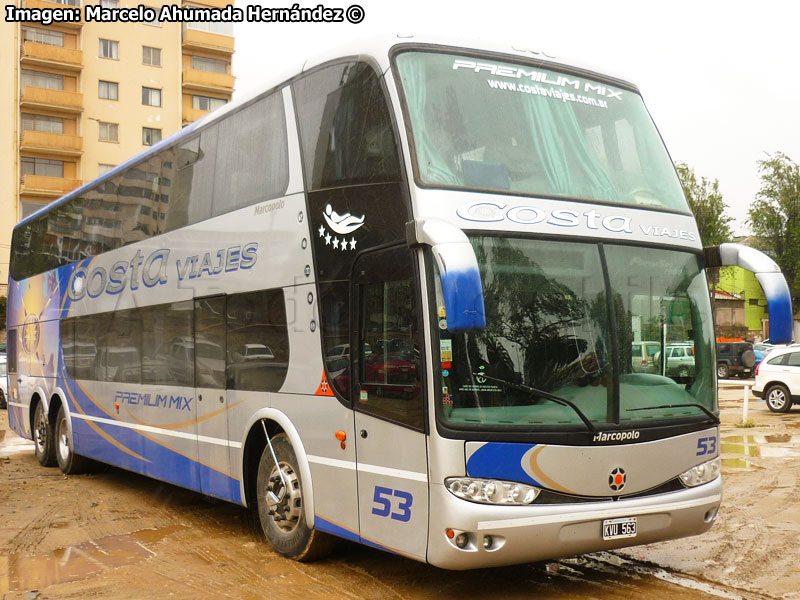 Marcopolo Paradiso G6 1800DD / Mercedes Benz O-500RSD-2436 / Costa Viajes (Argentina)