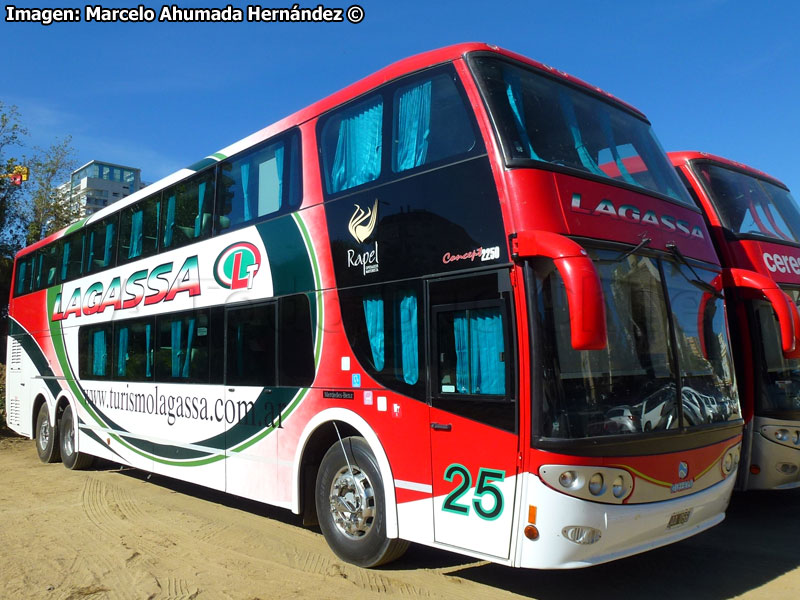 Niccolo Concept 2250 DP / Mercedes Benz O-500RSD-2436 / Turismo Lagassa (Argentina)