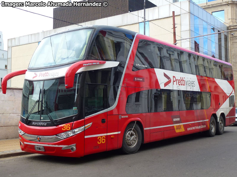 Marcopolo Paradiso G7 1800DD / Scania K-380B / Pretti Viajes (Argentina)