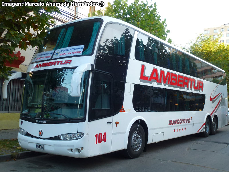 Marcopolo Paradiso G6 1800DD / Scania K-380 / Lambertur (Argentina)