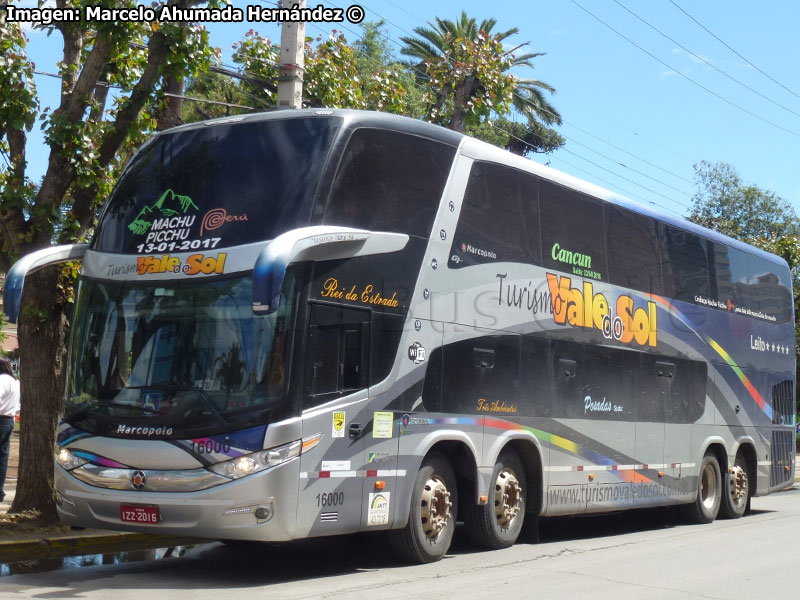 Marcopolo Paradiso G7 1800DD / Scania K-440B 8x2 eev5 / Turismo Vale do Sol (Río Grande do Sul - Brasil)