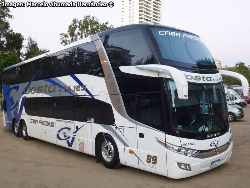 Marcopolo Paradiso G7 1800DD / Scania K-400B eev5 / Costa Viajes (Argentina)