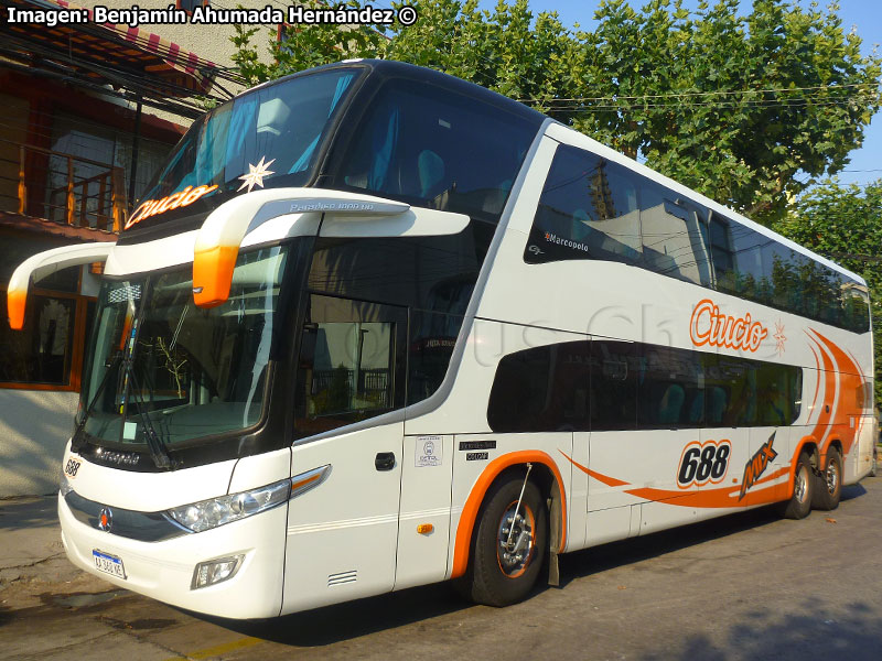 Marcopolo Paradiso G7 1800DD / Mercedes Benz O-500RSD-2436 / Turismo Ciucio S.R.L. (Argentina)