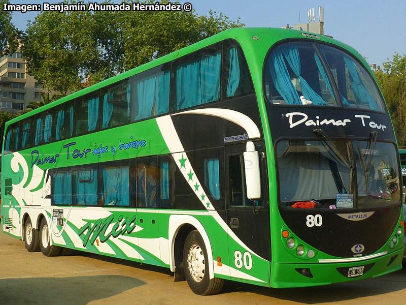 Metalsur Starbus 2 DP / Mercedes Benz O-500RSD-2436 / Daimar Tour (Argentina)