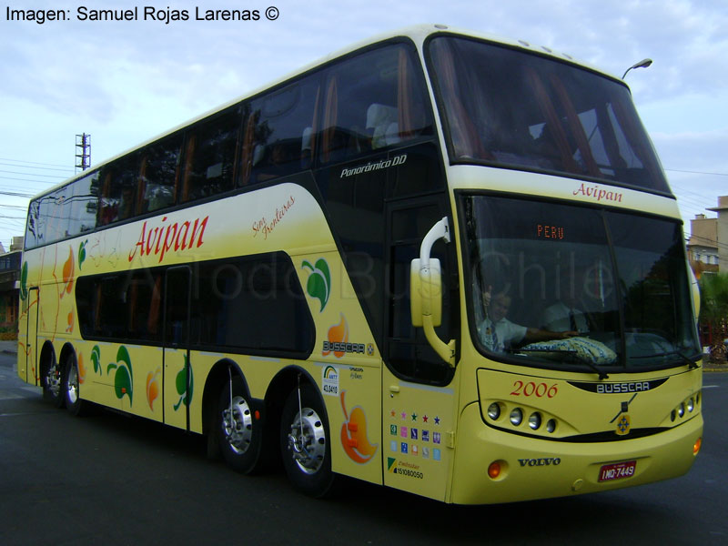 Busscar Panorâmico DD / Volvo B-12R 8x2 / Avipan Viagens & Turismo (Río Grande do Sul - Brasil)