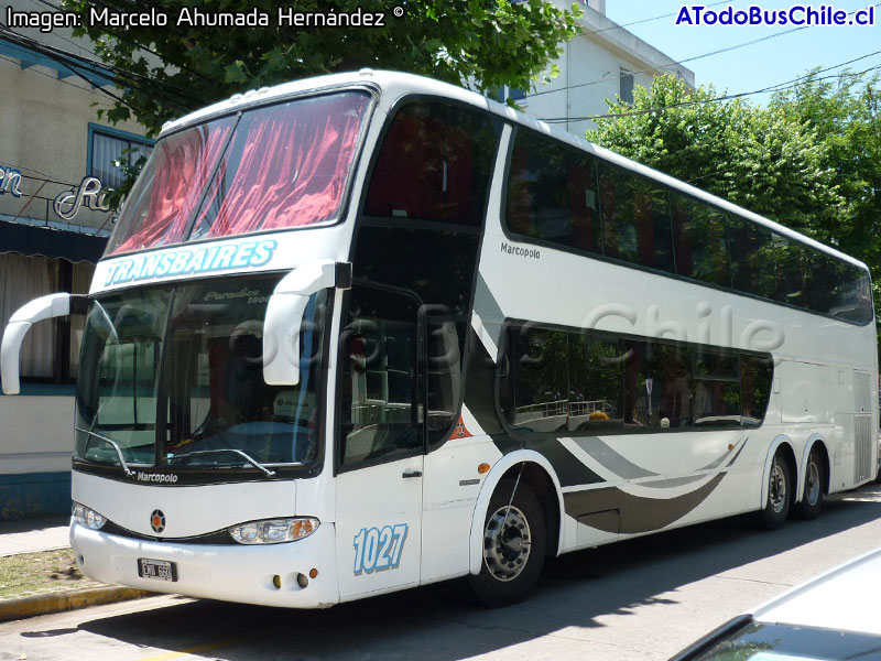Marcopolo Paradiso G6 1800DD / Mercedes Benz O-400RSD Eletrônico / Transbaires