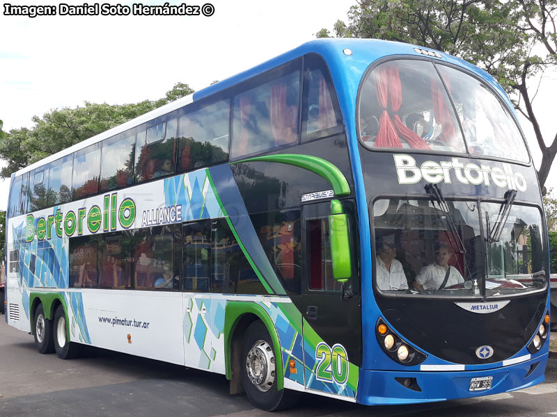 Metalsur Starbus 2 DP / Mercedes Benz O-500RSD-3426 / Bertorello Turismo (Argentina)