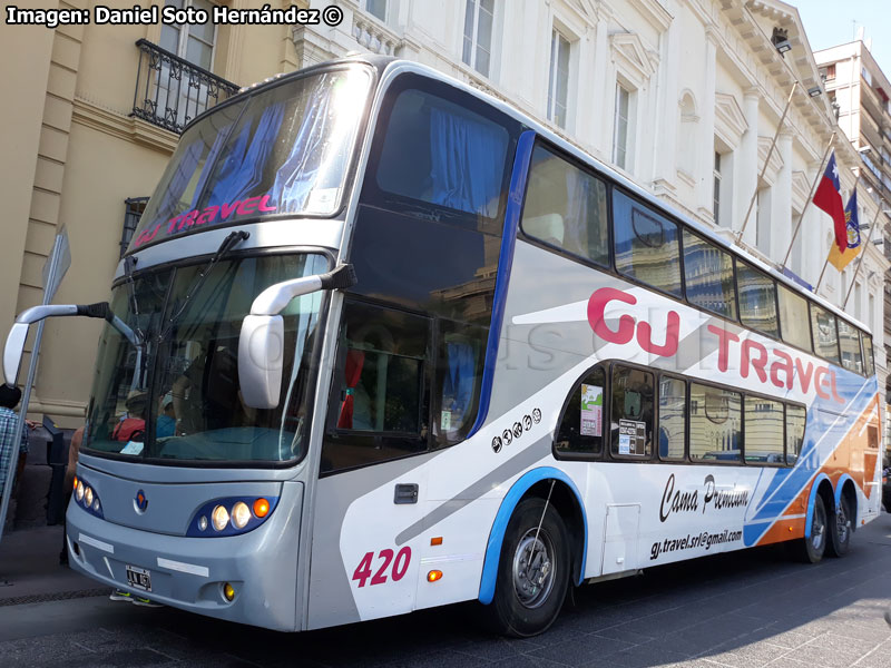 Sudamericanas F-50 DP / Scania K-380B / GJ Travel (Argentina)