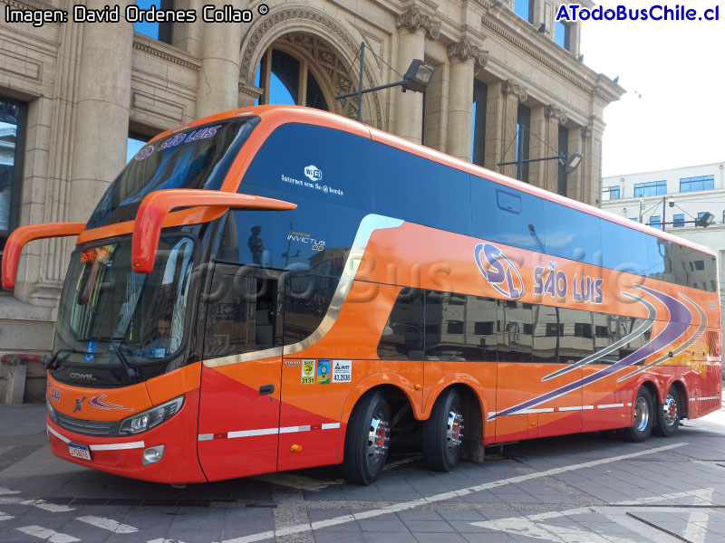 Comil Campione Invictus DD / Volvo B-450R 8x2 Euro5 / Trans São Luis (Río Grande do Sul - Brasil)