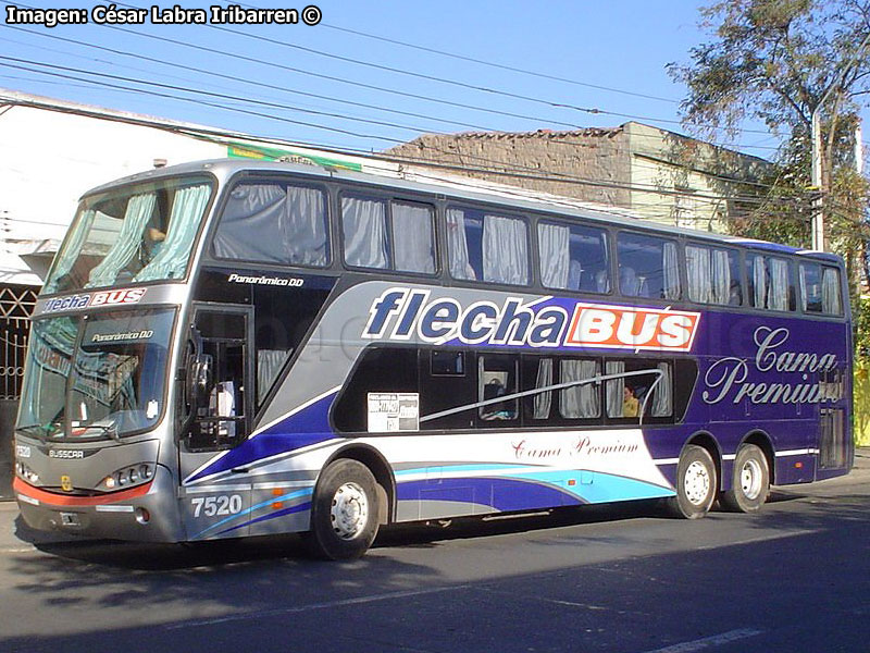 Busscar Panorâmico DD / Mercedes Benz O-400RSD / Flecha Bus (Argentina)