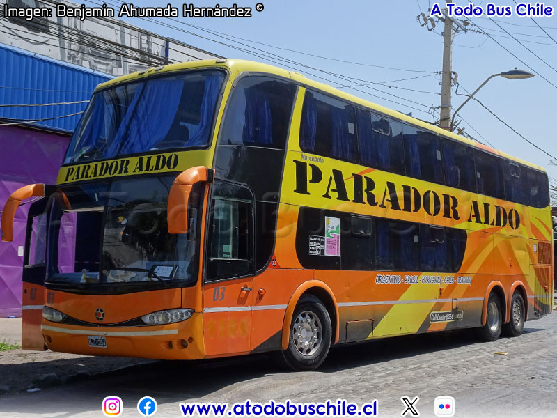 Marcopolo Paradiso G6 1800DD / Volvo B-12R / Parador Aldo Turismo (Argentina)