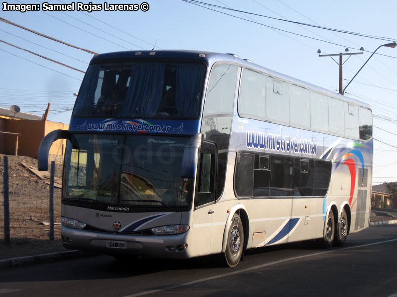 Marcopolo Paradiso G6 1800DD / Scania K-124IB / Mirst Travel (Argentina)