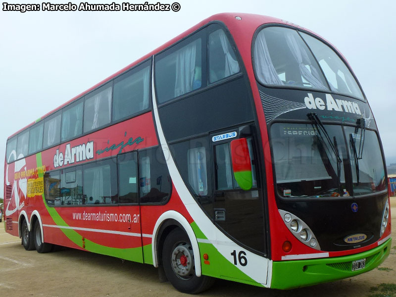 Metalsur Starbus 405 DP / Mercedes Benz O-500RSD-2436 / De Arma Viajes (Argentina)