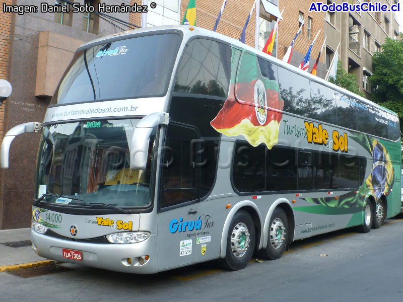 Marcopolo Paradiso G6 1800DD / Scania K-124IB 8x2 / Turismo Vale do Sol (Río Grande do Sul - Brasil)