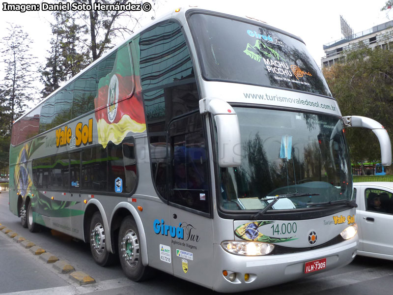 Marcopolo Paradiso G6 1800DD / Scania K-124IB 8x2 / Turismo Vale do Sol (Río Grande do Sul - Brasil)